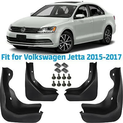 $37.99 • Buy Volkswagen Mud Flaps 4 Pcs Set For Volkswagen Jetta 15-17 W/O Fenders Flares