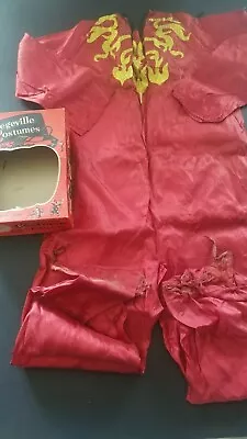 Vintage Collegeville Halloween Devil Small Adult Costume In Box (NO MASK) • $39.99