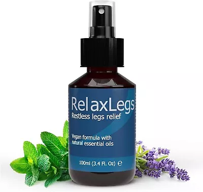 RelaxLegs Restless Legs Relief - Ideal Magnesium Spray For Restless Legs & Cramp • £12