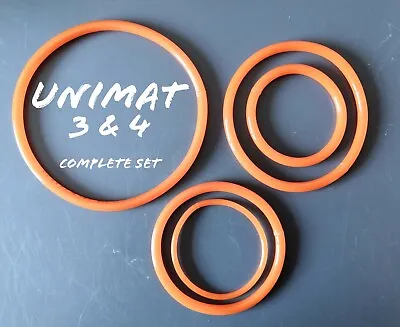 Emco Unimat 3 & 4 Lathe Drive Belts (Complete Set) Polyurethane Pu Rubber • £15