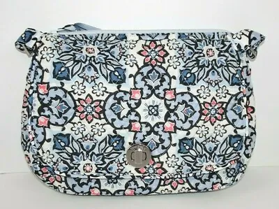 Vera Bradley Saddle Crossbody Bag LISBON MEDALLION Shoulder Bag NWT • $48