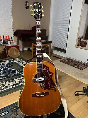 $5195 • Buy 1969 Gibson Hummingbird Acoustic Electric Guitar