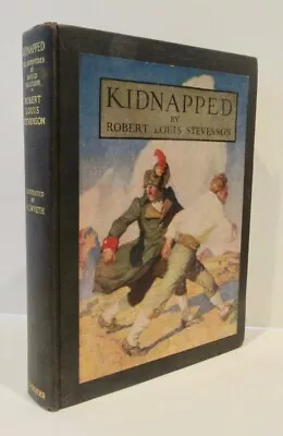 Kidnapped Robert Louis Stevenson N.c. Wyeth Illustrations 1926 Color Plates • $34.95
