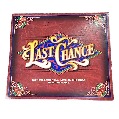 $49.99 • Buy Vtg 1995 Last Chance Game By Milton Bradley 100% Complete EXCELLENT Condition!