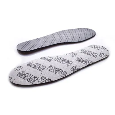 Anti Odour Eaters Shoe Insoles Latex Active Carbon Unisex Inner Sole Foot 84 • £3.89