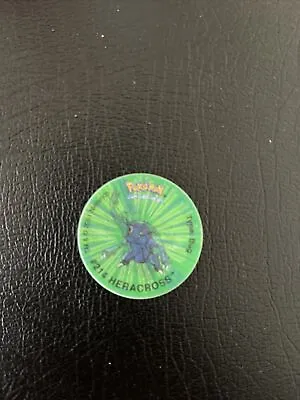 Pokemon Tazo Pog Walker's No.19 #214 Heracross • £10