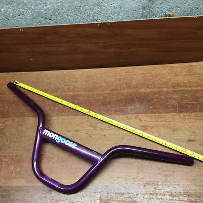 Purple  Mongoose Feature Bikes Handlebar BMX Mongoose Haro Redline Old School • $13