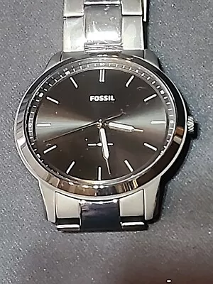 Fossil - 3H Grey Dial Two-tone Men's Watch FS5459 • $64.99