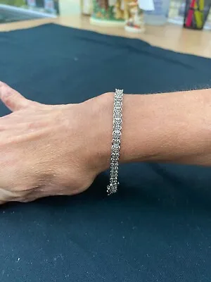 10K W/G Diamond Tennis Bracelet 1.5 Carats • $499