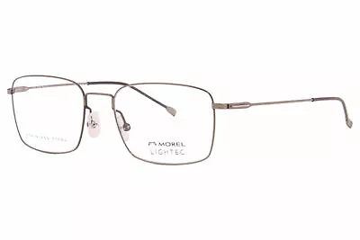 Morel Lightec 30206L GN03 Eyeglasses Men's Ruthenium Full Rim Optical Frame 53mm • $49.95