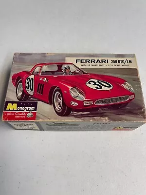 Monogram Ferrari 250 GTO Box • $9.95
