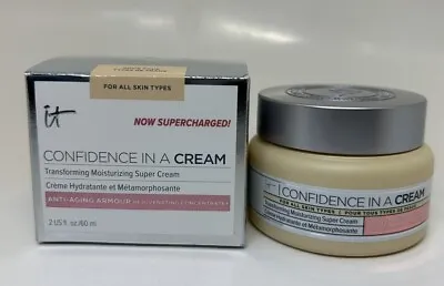 IT Cosmetics Confidence In A Cream Super Supercharged Anti-Aging Armour 2oz NIB • $28.49