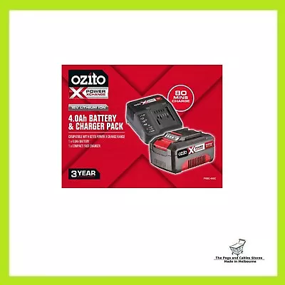 Ozito PXC 18V 4.0Ah Battery And Charger Pack BRAND NEW ***GENUINE*** • $85