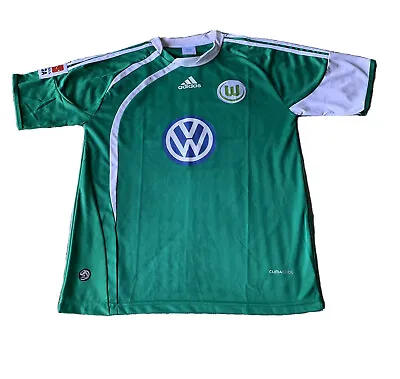 Zvjezdan Misimovic #10 Jersey VfL Wolfsburg Home Adidas Soccer Shirt Size S • $49.85