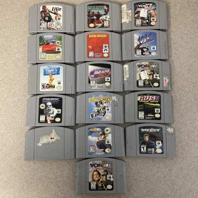 $23.50 • Buy N64 Game Lot All Games Tested & Working!