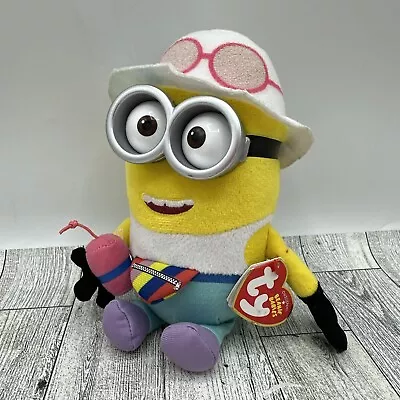 Ty Despicable Me 3 Minions Jerry Plush Stuffed Animal Toy 6  W/ Hang Tag • $10.99