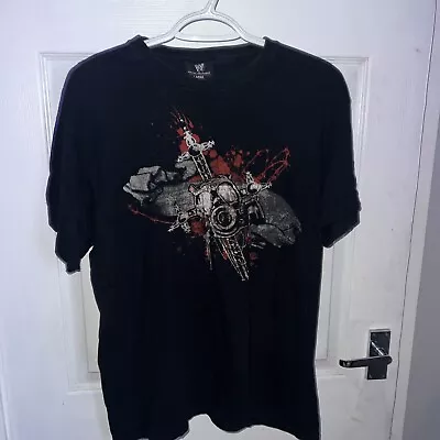 WWE RANDY ORTON “LEGEND KILLER GAS MASK” RETRO OFFICIAL T-SHIRT Size Large • £6