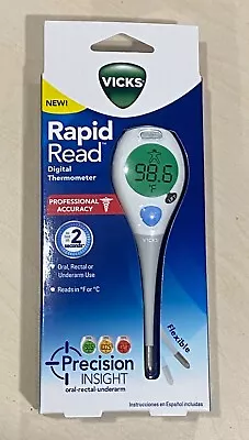 Vicks Rapid Read Flexible Digital Thermometer - BRAND NEW • $11.50