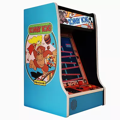 NEW Donkey Kong Bartop Arcade Machine W/516 Games And Full Size 19  Monitor • $749