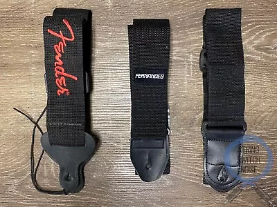 3 X Guitar Strap Pack -  Fender Fernandes • $35