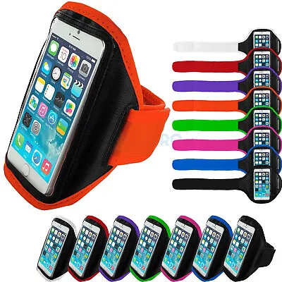 Running Sport Travel Armband Case Run Cover For Apple IPhone 6 7 8 XS XR Plus • £2.70