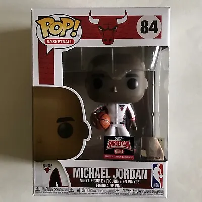 Funko Pop! Michael Jordan (Bulls White Warm Ups) #84 Target Con 2021 NBA *READ* • $19.49