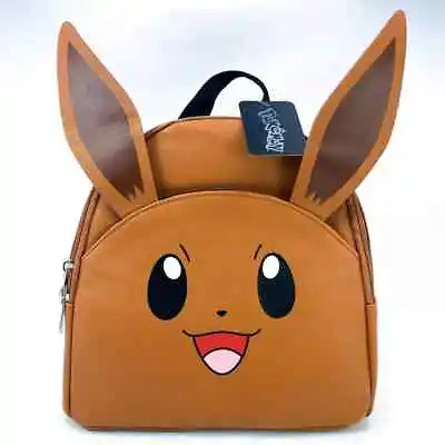 Pokemon Eevee Mini Backpack Bioworld Official  - NEW FREE US SHIPPING • $25.50