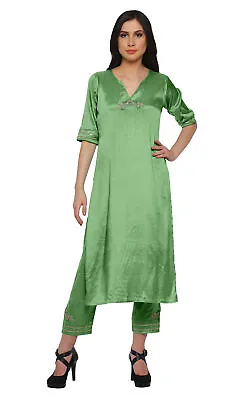 $63.79 • Buy Moomaya Traditional Indian Clothing Women Viscose Santoon Kurta-FYP
