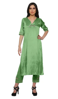 $63.79 • Buy Moomaya Traditional Indian Clothing Women Viscose Santoon Kurta-FYP