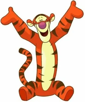 Tigger Car Vinyl Window Decal Cartoon Laptop Desk Sticker  • $11.50