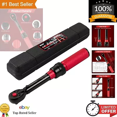 1/4-Inch Drive Click Torque Wrench Dual-direction Adjustable Torque Wrench 1... • $35.99