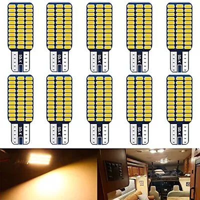 - Super Bright Natural Warm White T10 921 922 912 LED Bulb For 12V RV Ceiling... • $21.93