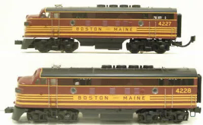 MTH 20-2126-1 Boston & Maine F3 AA Diesel Engines W/PS 1.0 #4227/4228 LN • $263.08
