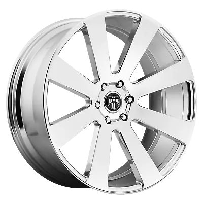 DUB 1PC Wheels Rim S131 8-BALL 24x10 6x139.70 ET20 6.29BS 78.1CB Chrome • $1003.46