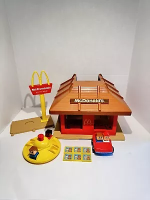 VTG 1974 Playskool McDonalds Restaurant PlaySet Familiar Places 430 Not Complete • $74.98