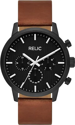 Relic  By Fossil  Men's Jeffery Quartz  Watch  ZR15997 • $90