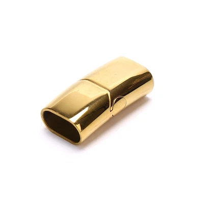 £1.91 • Buy Stainless Steel Magnetic Clasp Hole For Leather Cord Buckle Bracelet Jewelry D❤6