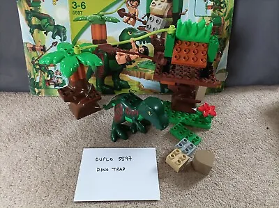 £34.20 • Buy LEGO Duplo Dinosaur Dino Trap (5597)