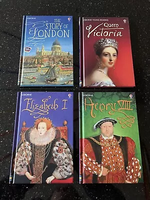Henry VIII Queen Victoria Elizabeth I Story London X4 Child History Books Bundle • £3.99