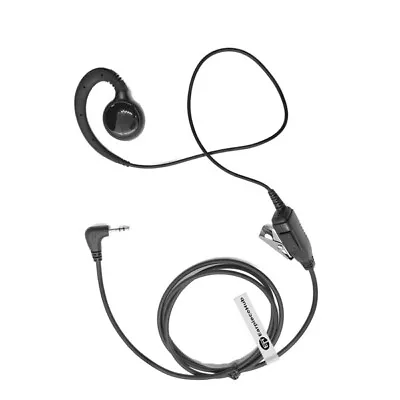 Cobra Radio 1 Pin C Shape Swivel In-line PTT MIC Earpiece Headset CXR900 MT550 • £12.99