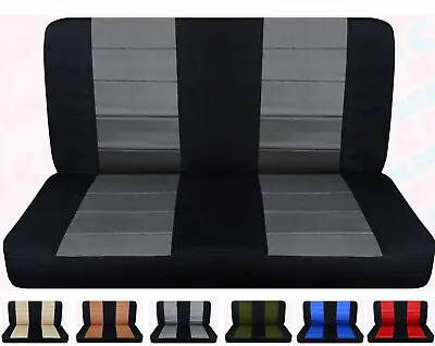 Truck Seat Covers Fits 86-93 Mazda B Series B2200 B2600 Front Bench No Headrest • $79.99