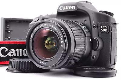 Top Mint Canon EOS 50D Digital SLR Camera Body EFS 18-55mm Lens 3592shots Japan • £167.12