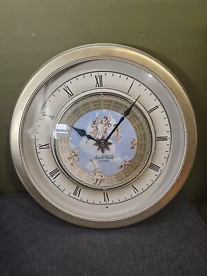 RHYTHM ANGEL MOTION SMALL WORLD WALL CLOCK JAPAN 100% Working 4 Songs RARE • $62.61