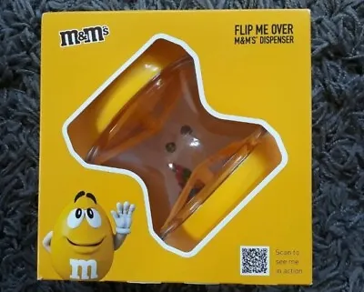 £9.89 • Buy M&M Flip Me Over Sweet Dispenser Yellow Chocolate Gift Merchandise Souvenir Toy