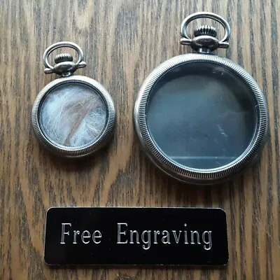 FREE ENGRAVING (PERSONALIZED) Memorial Keepsake Locket (Pet Hair Memory Locket) • $15