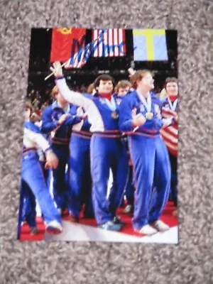 1980 TEAM USA Hockey MIKE ERUZIONE Signed 4x6 Photo AUTOGRAPH 1K • $8.99