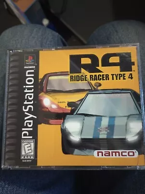 R4: Ridge Racer Type 4 W Reg & Namco Sony PlayStation 1 PS1 W/ Reg Card • $78