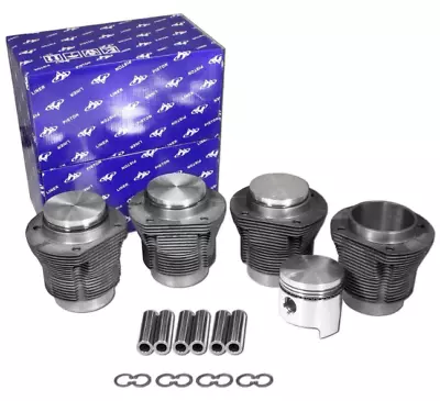 VW AA 85.5MM 1600cc Bug Type 1 Pistons And Cylinder Kit • $186