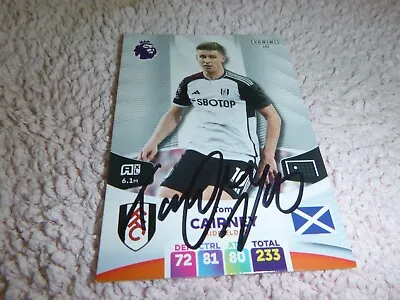 £3.25 • Buy Signed PANINI Adrenalyn XL Premier League 2024 Tom Cairney Fulham