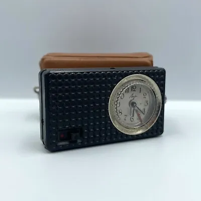 Rare Soviet Vintage Watch Luch Alarm Pocket Watch Mechanical 1980s USSR Quartz • $35